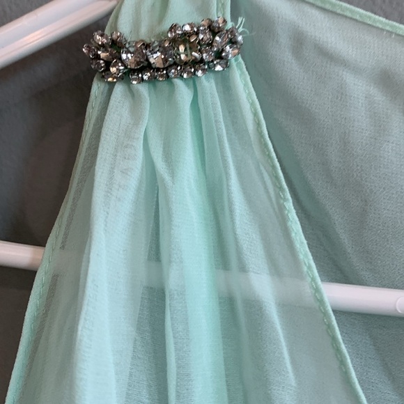 David’s Bridal mint green NWT - Picture 2 of 8